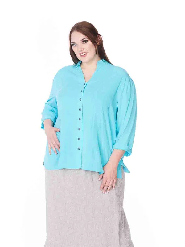 Tianello Plus Sized  TENCEL™ Tencel ""Dynasty"" Blouse