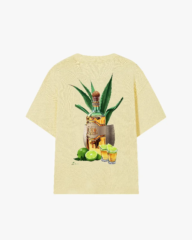 TEQUILA TEE PALE YELLOW