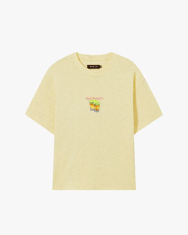 TEQUILA TEE PALE YELLOW