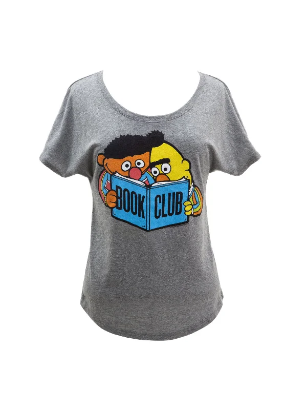 Sesame Street Bert and Ernie Book Club Women’s Relaxed Fit T-Shirt