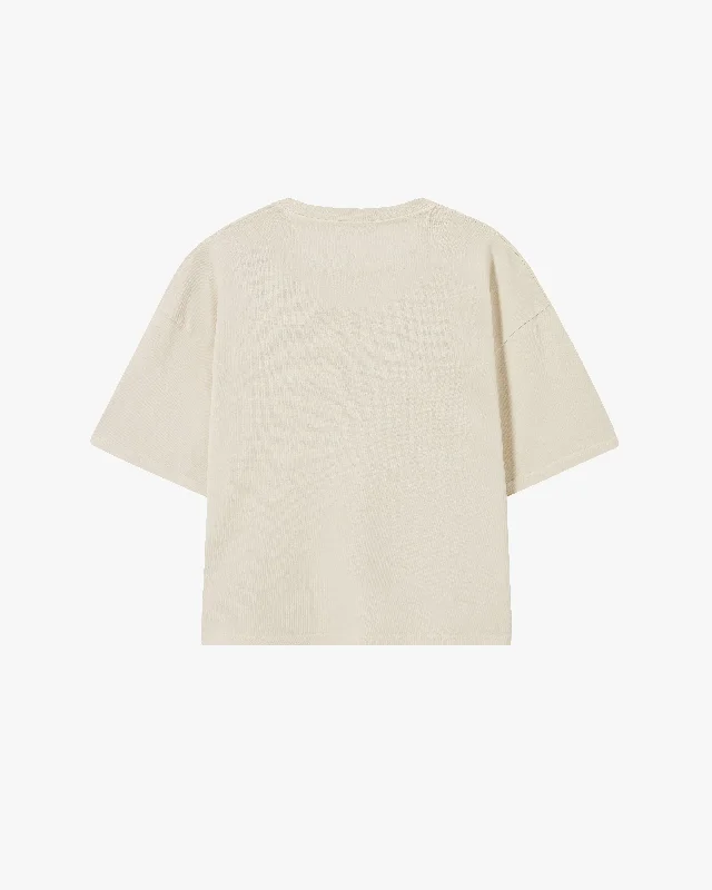 BOXY TEE MARSHMALLOW