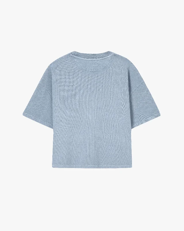 BOXY TEE ICE GREY