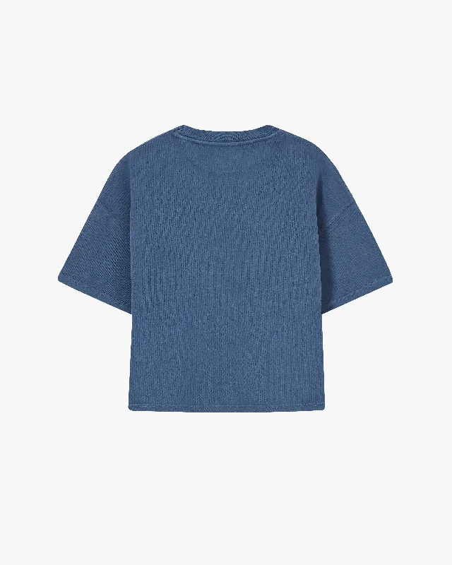 BOXY TEE BLUE