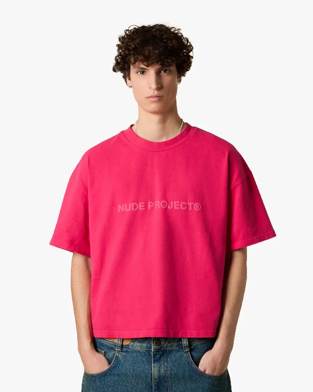 BOXY TEE FUCHSIA