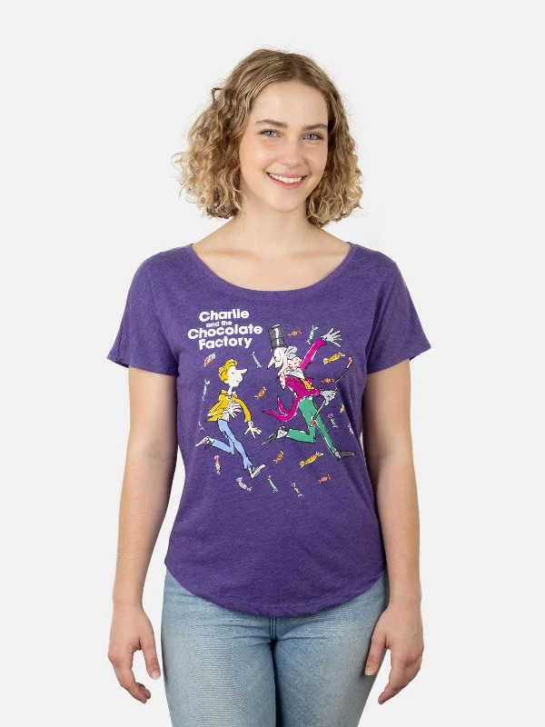 Charlie and the Chocolate Factory Women’s Relaxed Fit T-Shirt