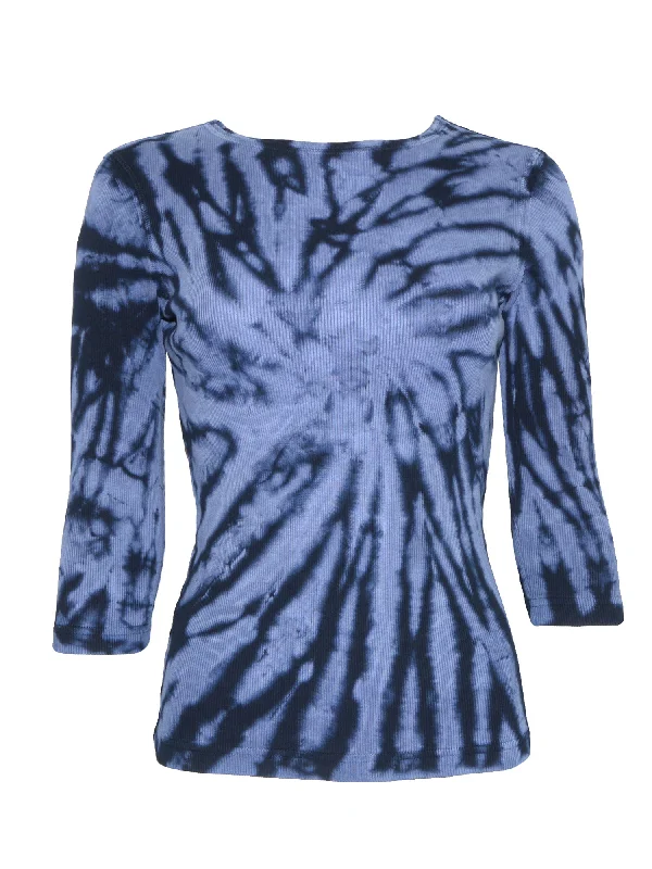 Blue/Black Spiral / XL