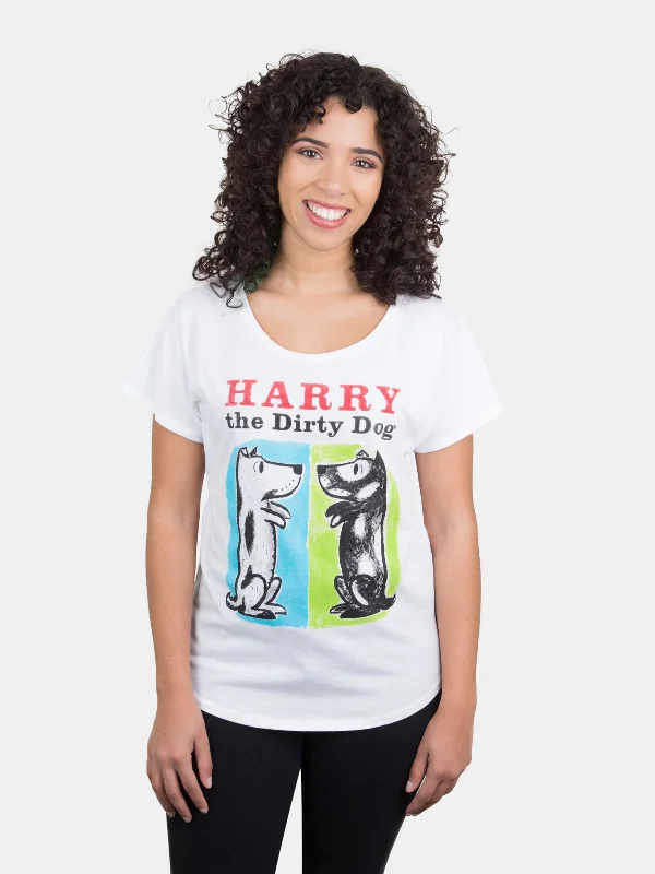 Harry the Dirty Dog Women’s Relaxed Fit T-Shirt