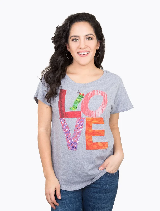 World of Eric Carle Love from The Very Hungry Caterpillar Women’s Relaxed Fit T-Shirt