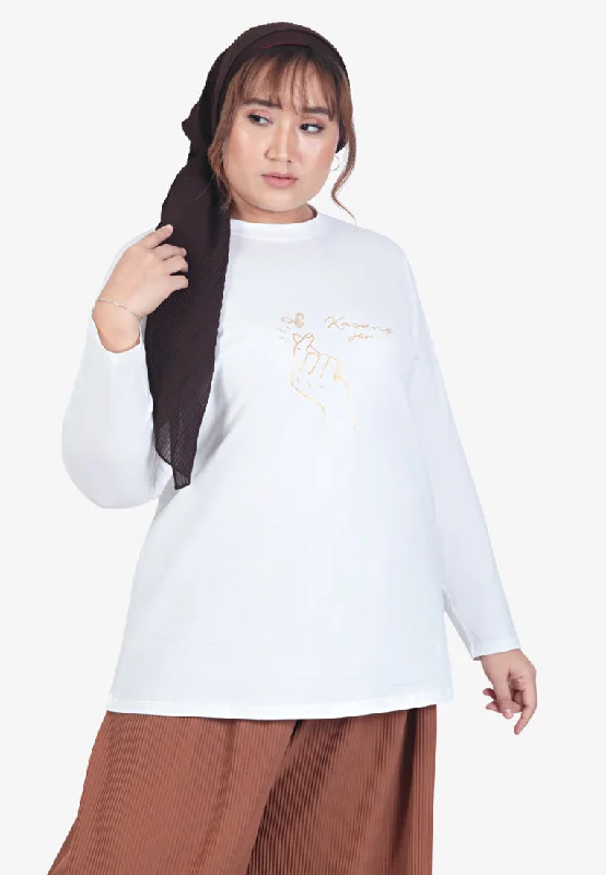 Longevity Jobbie x MC Long Sleeve Tee - White