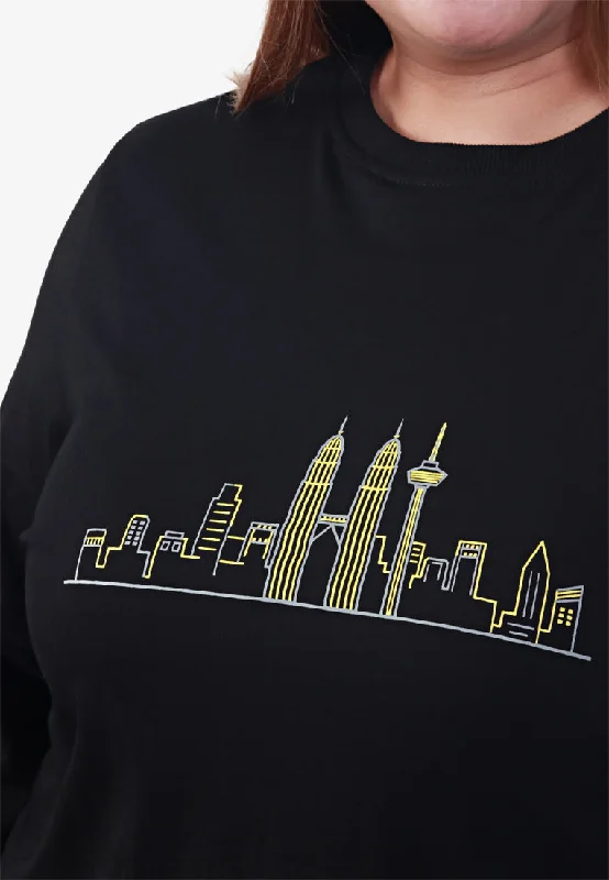 KLCC Skyline Malaysia Merdeka Tshirt - Maroon