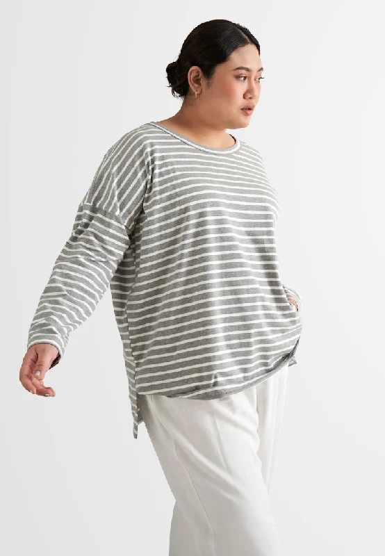 Mellie Medium Stripe Long Sleeve Tee