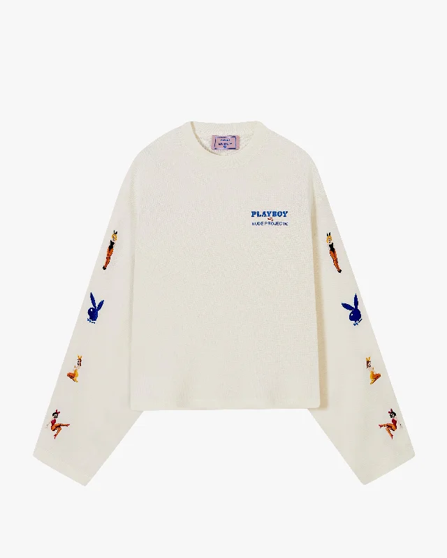 PLAYFUL LONGSLEEVE MARSHMALLOW