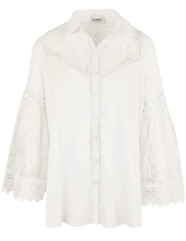 Charo Ruiz Ibiza Phine Long Sleeve Blouse