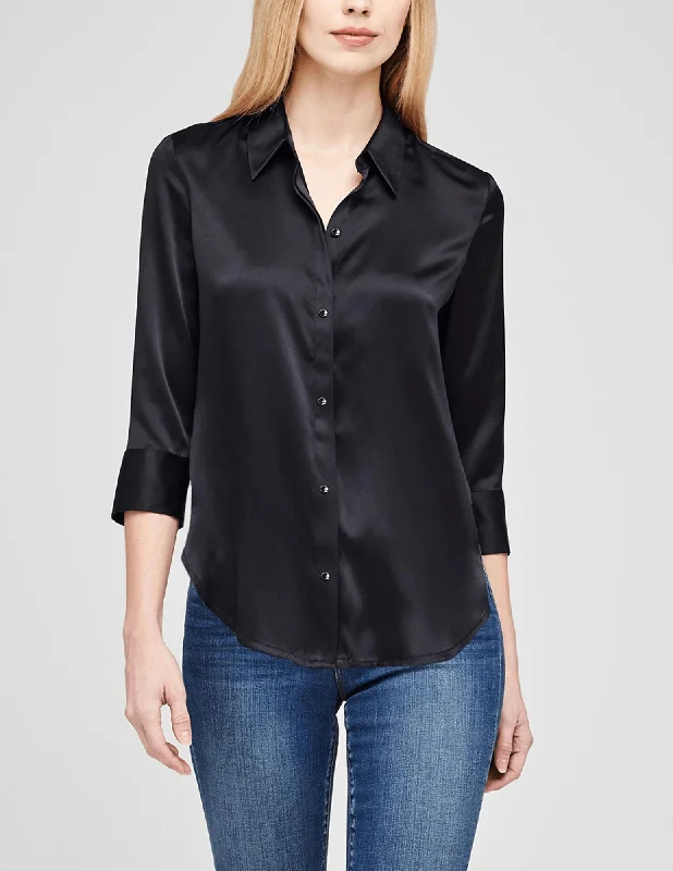 L'Agence Dani Three Quarter Sleeve Blouse