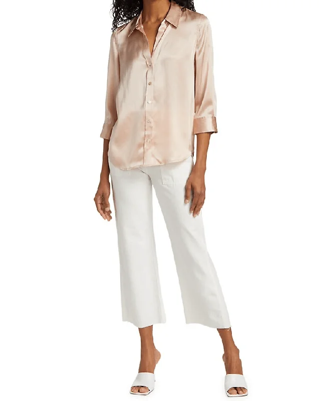 L'Agence Dani Three Quarter Sleeve Blouse