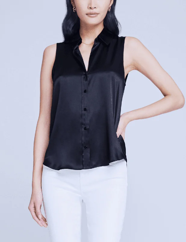 L'Agence Emmy Sleeveless Blouse