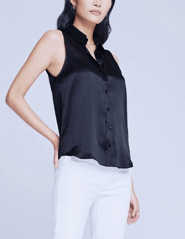 L'Agence Emmy Sleeveless Blouse