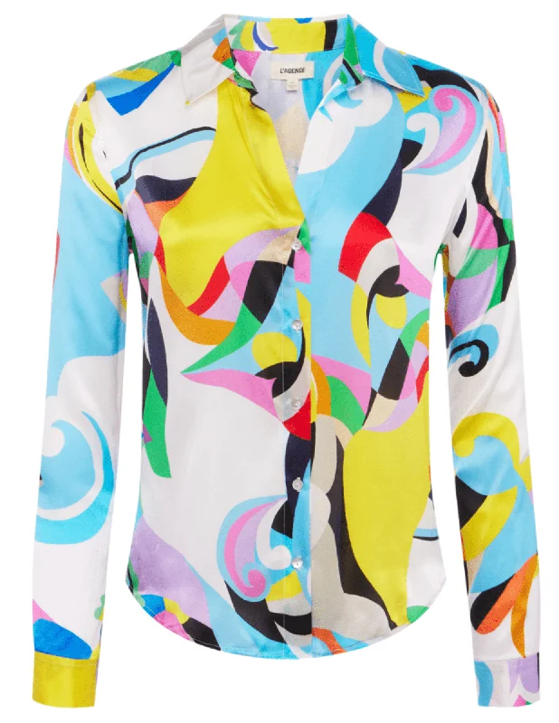 L'Agence Tyler Long Sleeve Blouse