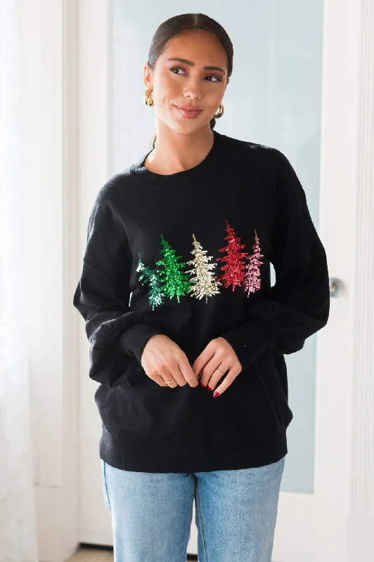 Lights In The Trees Sequin Sweater