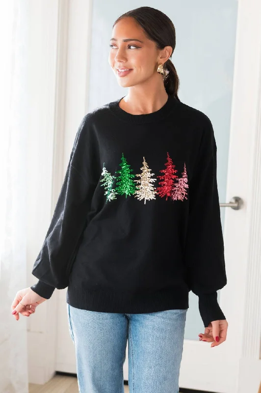 Lights In The Trees Sequin Sweater