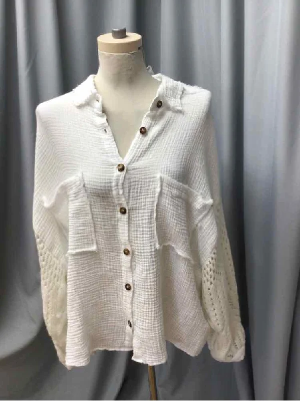 POL SIZE MEDIUM Ladies BLOUSE