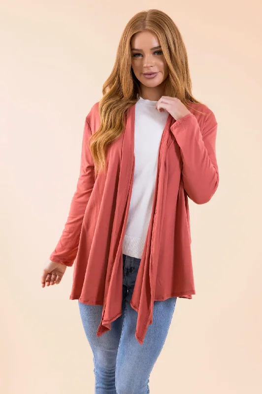 Standing Tall Modest Sweater Cardigan