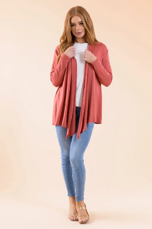 Standing Tall Modest Sweater Cardigan