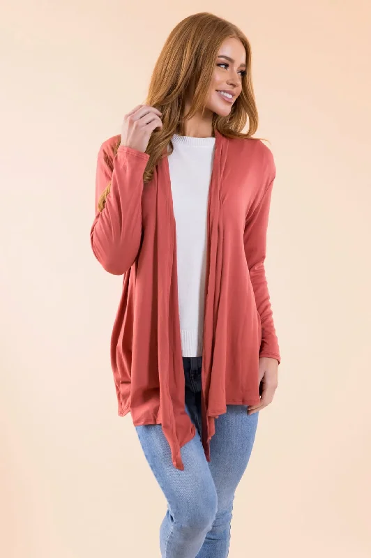 Standing Tall Modest Sweater Cardigan