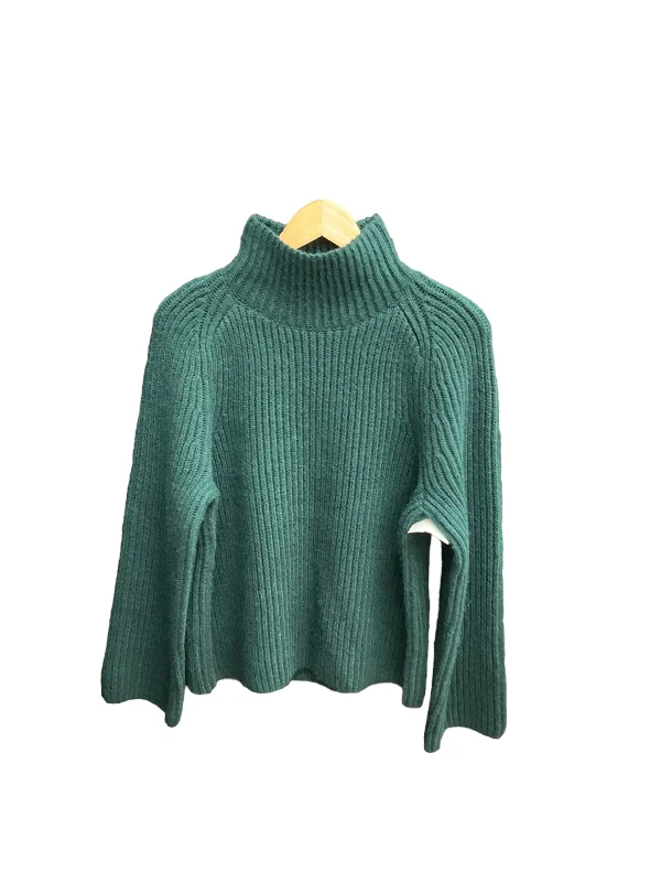 Sweater By Ann Taylor In Green, Size: M