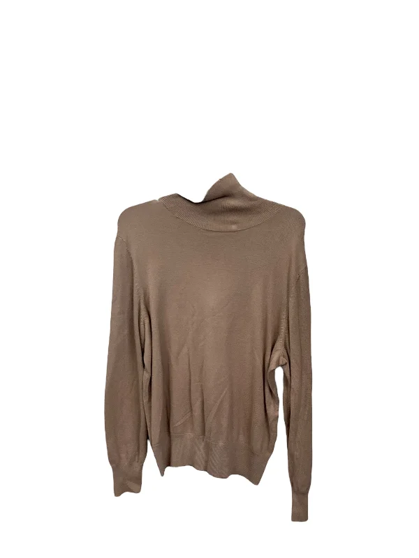 Sweater By Cmc In Taupe, Size: L