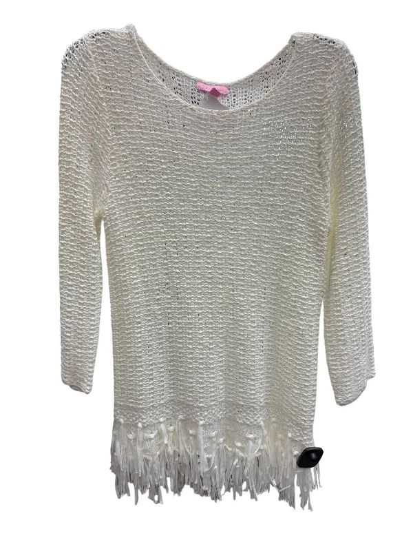 Sweater By Lilly Pulitzer In Cream, Size: M