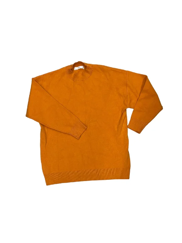 Sweater By Mango In Orange, Size: M