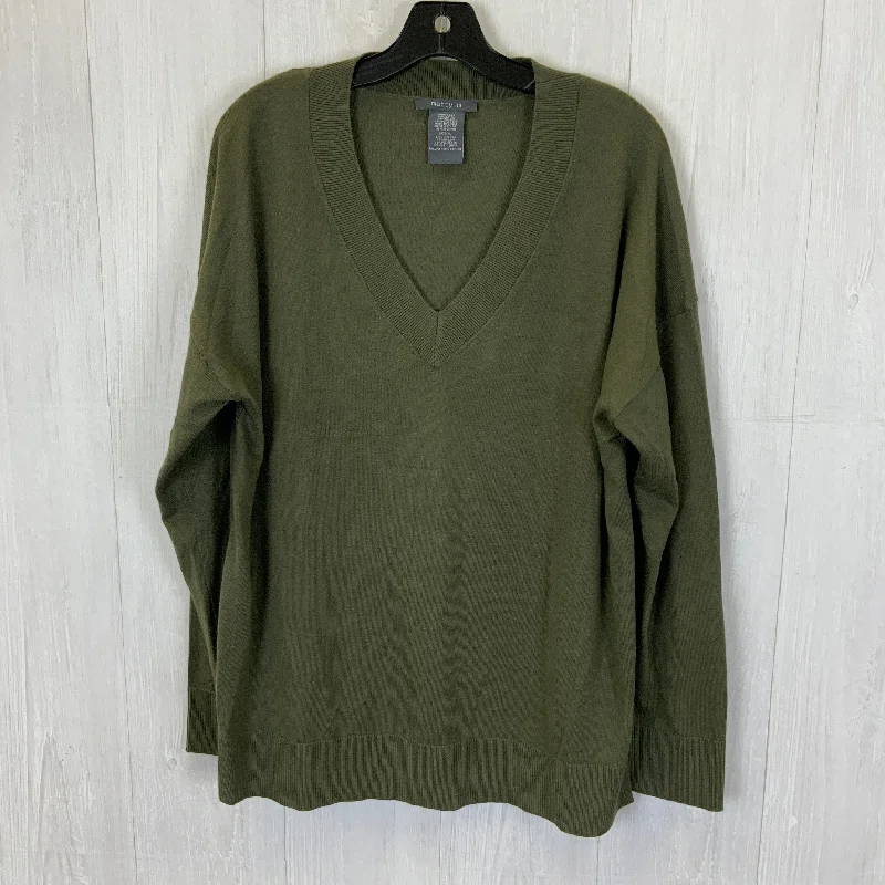 Sweater By Matty M In Green, Size: Xl