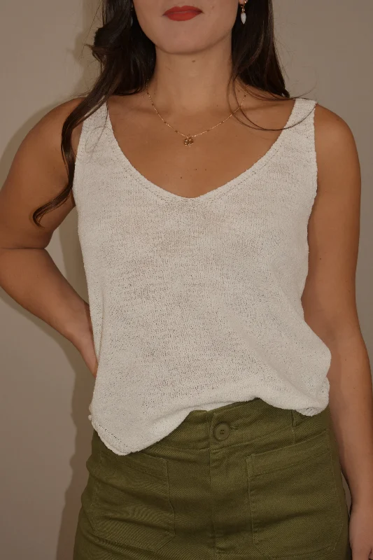 sweater tank top