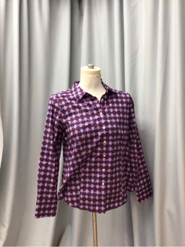 TALBOTS SIZE 10 PETITE Ladies BLOUSE