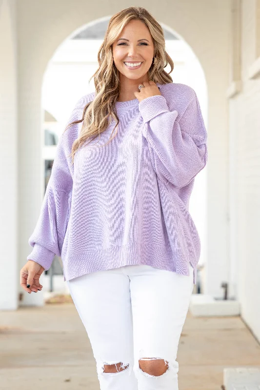 Magically Perfect Sweater, Lavender