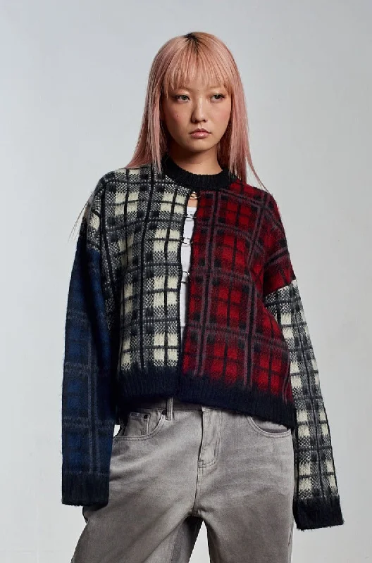 Crux Spliced Check Knit