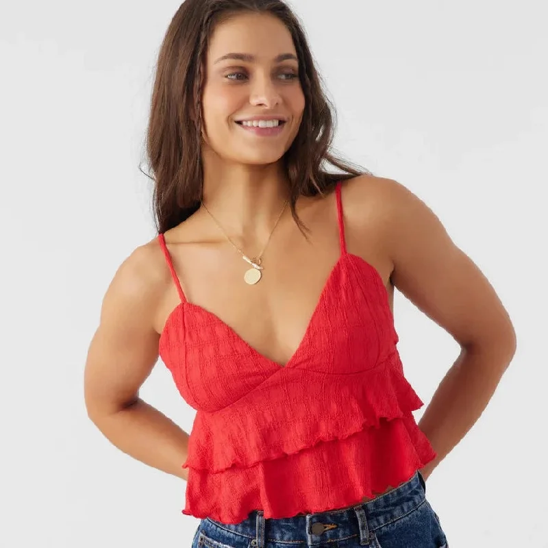 Oneill Chloey Women's Tank Top - Bittersweet