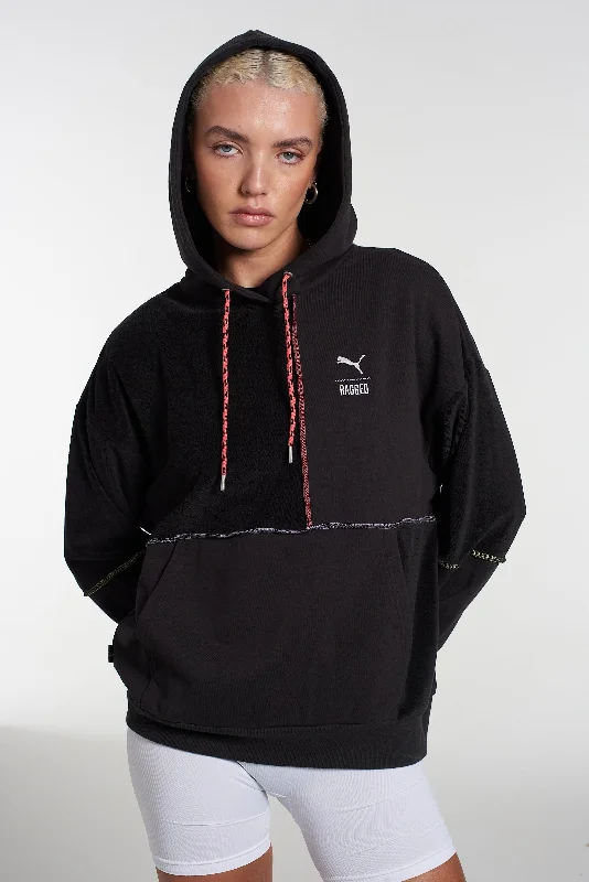 PUMA x The Ragged Priest Black Jersey Hoodie