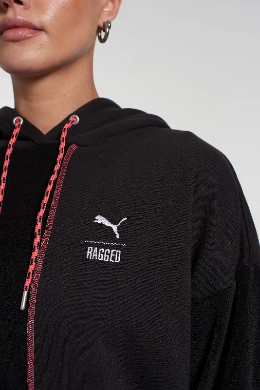 PUMA x The Ragged Priest Black Jersey Hoodie